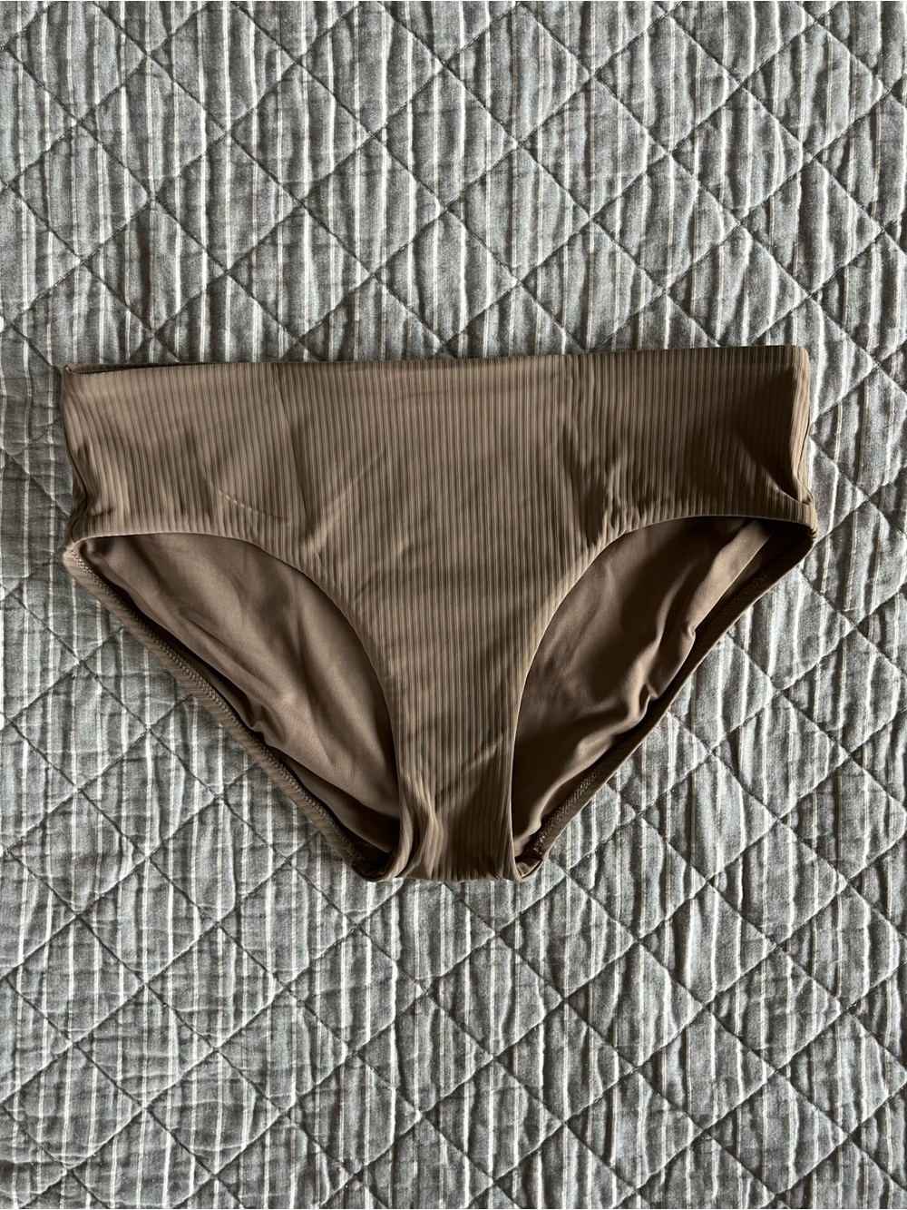 Athleta Ribbed Bikini Bottoms